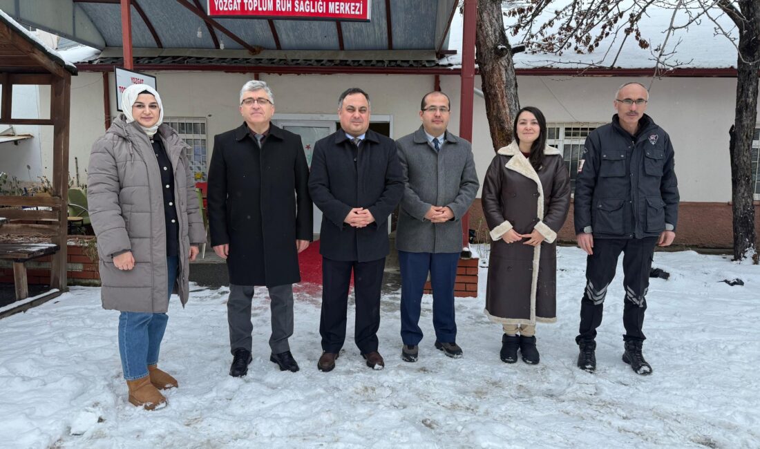 Yozgat Vali Yardımcısı Türker Çağatay Halim, kentte hizmet veren Toplum