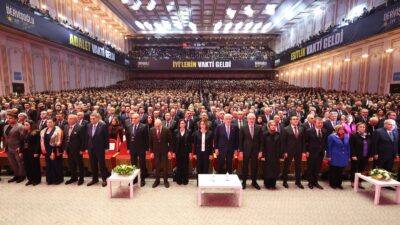 İYİ Parti’nin 4. Olağan Kurultayı, Ankara Kongre Merkezi’nde coşkulu bir