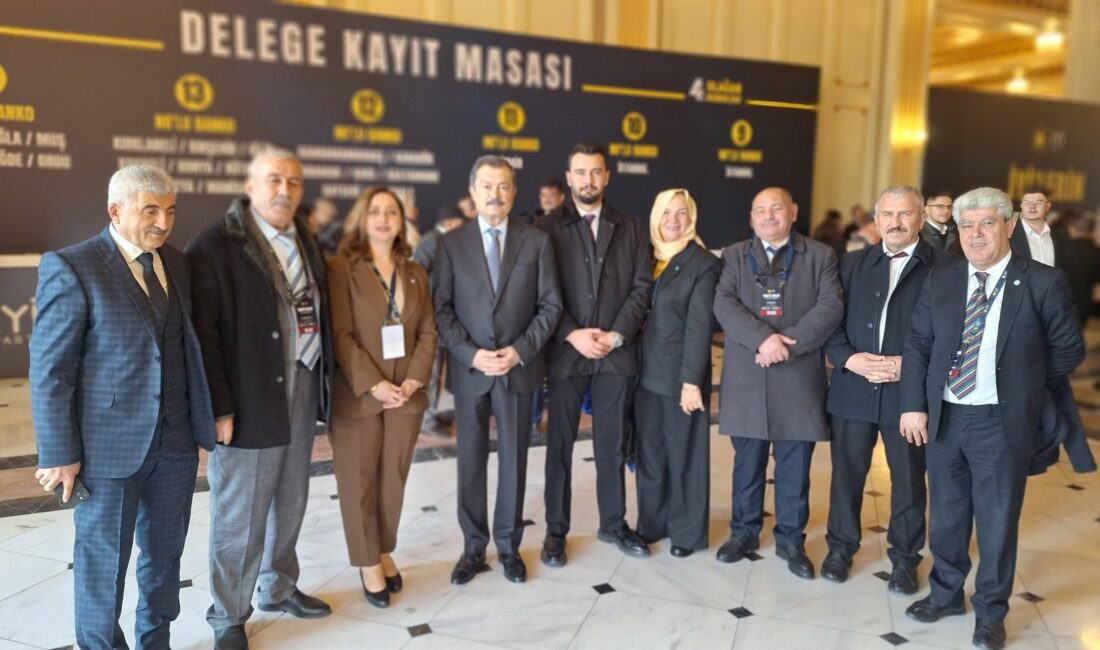 İYİ Parti Yozgat İl Başkanı Mustafa Görkem Taştan, Ankara Kongre