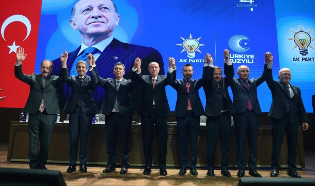 Cumhurbaşkanı ve AK Parti Genel Başkanı Recep Tayyip Erdoğan başkanlığında