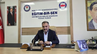 Eğitim Bir-Sen Yozgat Şube Başkanı Kenan Şerefli, yarıyıl tatiline kısa