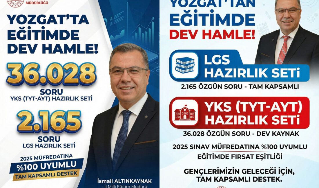 Yozgat İl Millî Eğitim Müdürlüğü, eğitimde fırsat eşitliğini güçlendirmek ve