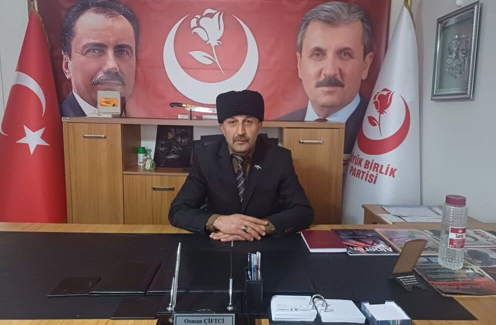 Büyük Birlik Partisi (BBP) Yozgat İl Başkanı Osman Çiftçi, önümüzdeki