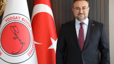 Yozgat Bozok Üniversitesi Rektörü Prof. Dr. Evren Yaşar, 10 Ocak