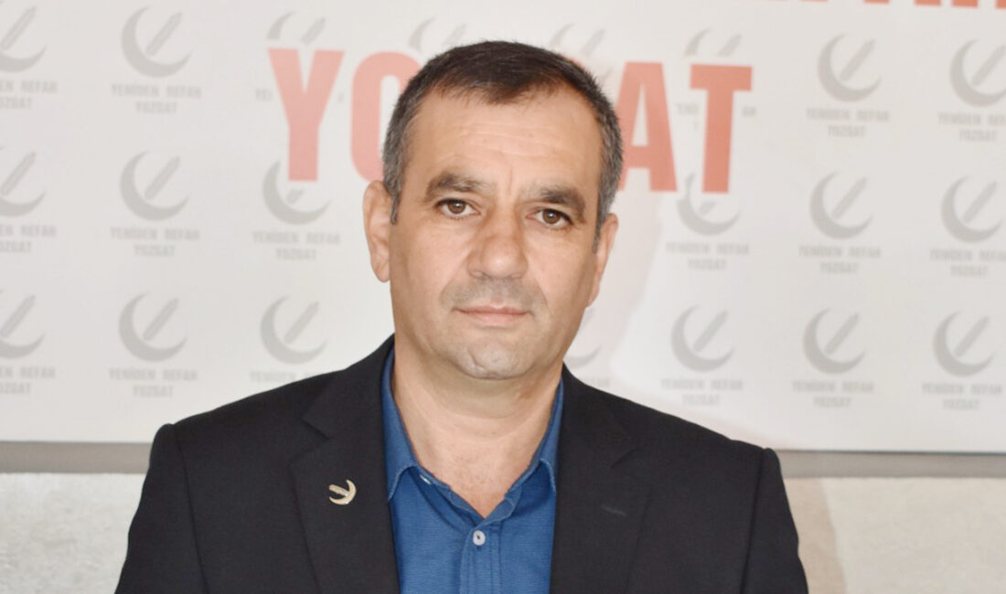 Yeniden Refah Partisi Yozgat İl Başkanı Süleyman Adıgözel, 10 Ocak