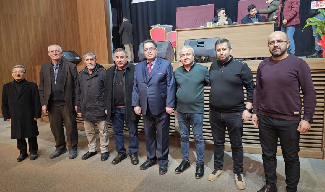 Yozgat Terziler Odası Başkanlığı olağan genel kurul toplantısında mevcut Başkan