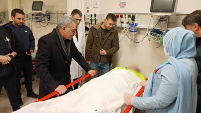 Yozgat Valisi Mehmet Ali Özkan, görev esnasında Saraykent ilçesinde geçirdikleri