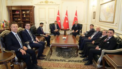 Kırıkkale Valisi Hüseyin Engin Sarıibrahim ile Hakimler ve Savcılar Kurulu