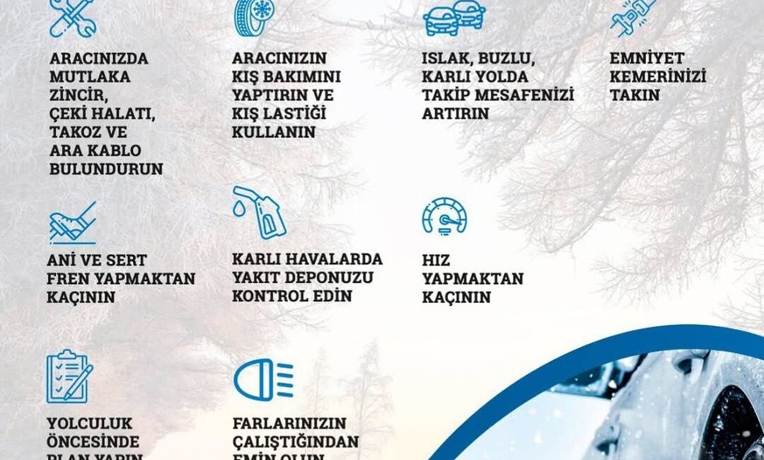 Yozgat Valiliği, kış mevsiminde artan olumsuz hava ve yol koşullarına