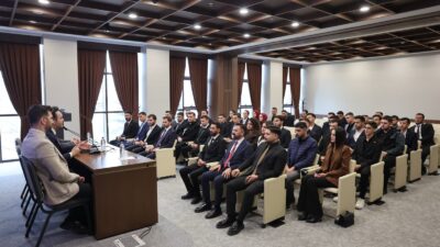 AK Parti Yozgat İl Gençlik Kolları teşkilatı, Ankara’da gerçekleştirdiği ziyaret