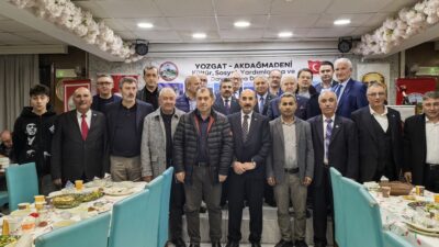 Akdağmadeni Kültür Sosyal, Yardımlaşma ve Dayanışma Derneği’nin Ankara’daki iftar programı,