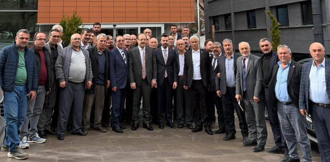 AK Parti Yozgat Milletvekili Süleyman Şahan, beraberindeki Yozgat heyetiyle birlikte