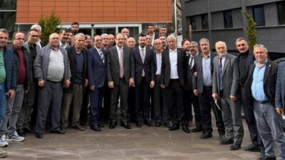 AK Parti Yozgat Milletvekili Süleyman Şahan, beraberindeki Yozgat heyetiyle birlikte