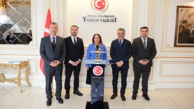 Bir dizi inceleme ve ziyaret programı kapsamında Yozgat’a gelen Aile