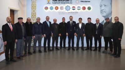 Ankara Yerköylüler Derneği Başkanı İsa Kaya, beraberinde Derneğin Onursal Başkanı