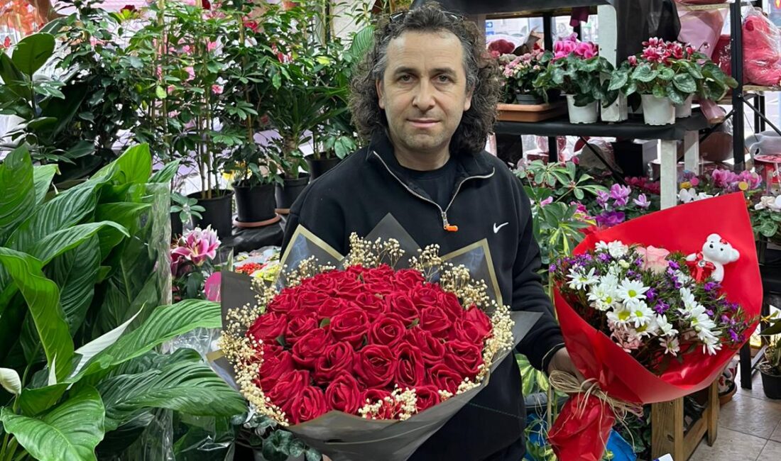 Yozgat’ta yaklaşık 28 yıldır çiçekçilik yapan Kardelen Çiçekçilik sahibi Şevket