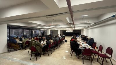 Yozgat’ta Öz Belediye-İş Sendikası İl Başkanlığı tarafından düzenlenen ilk iftar