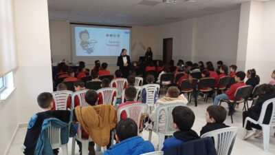 Yozgat İl Sağlık Müdürlüğü tarafından, Atatürk İlkokulu 3. sınıf öğrencilerine