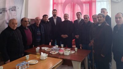 İYİ Parti Yozgat İl Başkanı Mustafa Görkem Taştan, beraberinde partili