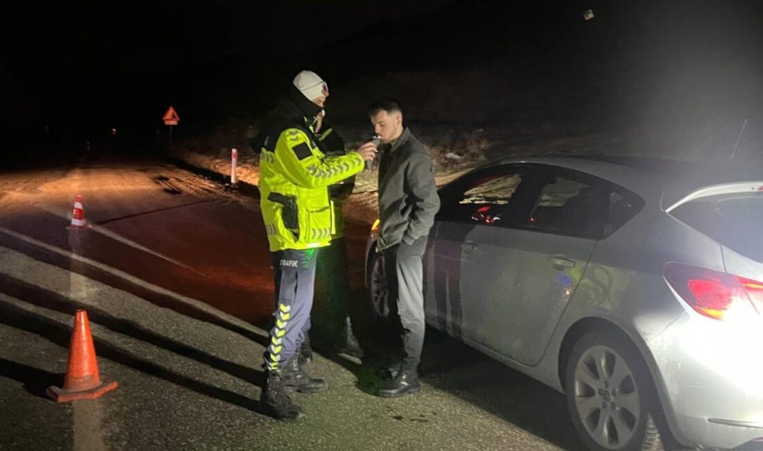 Yozgat İl Jandarma Komutanlığı, trafik güvenliğinin sağlanması, alkollü araç kullanımının