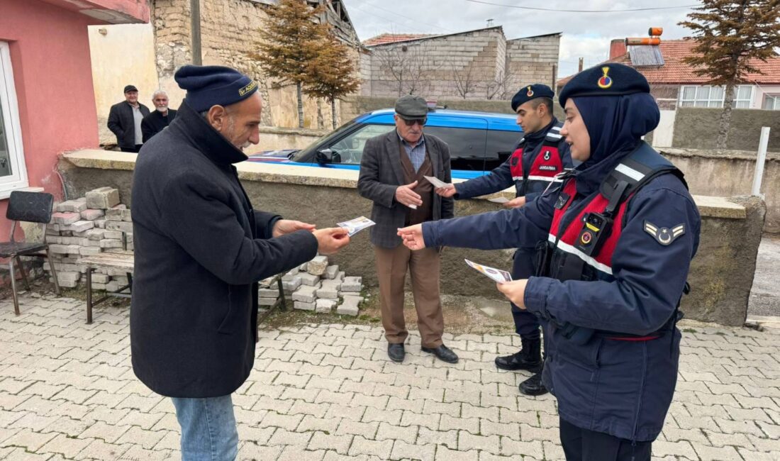 Yozgat İl Jandarma Komutanlığı’na bağlı Boğazlıyan İlçe Jandarma Komutanlığı ekipleri