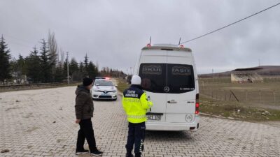 Yozgat İl Jandarma Komutanlığına bağlı ekipler tarafından, trafik güvenliğinin sağlanması,