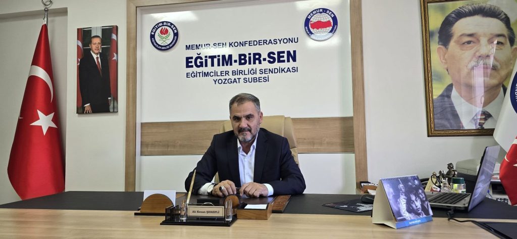 Eğitim-Bir-Sen ve Memur-Sen Yozgat Şube Başkanı Kenan Şerefli, 28 Şubat