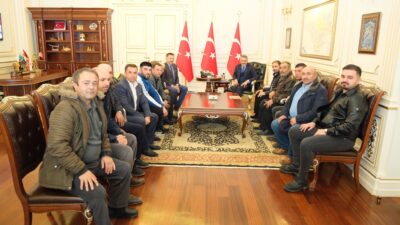 İl Özel İdaresi Genel Sekreteri Nazif Yılmaz ile birlikte, il