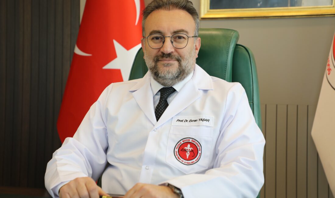 Yozgat Bozok Üniversitesi Rektörü Prof. Dr. Evren Yaşar, sağlık hizmetlerine
