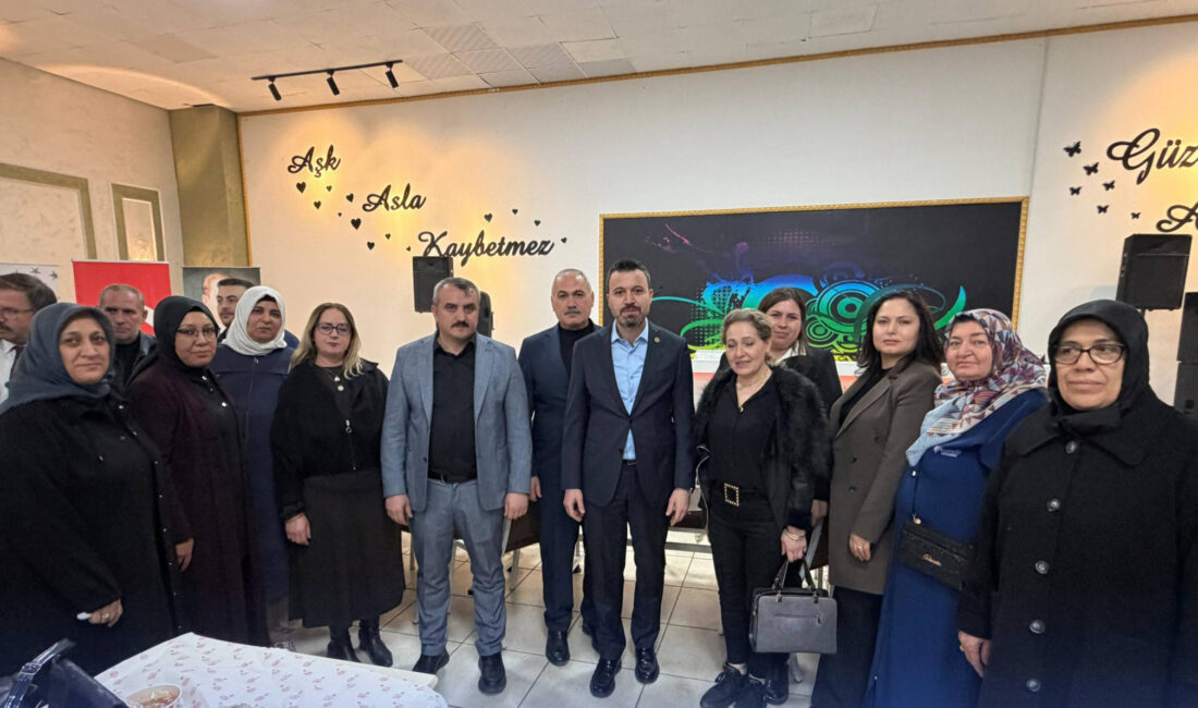 AK Parti Yozgat Milletvekili Süleyman Şahan, teşkilat programları kapsamında Boğazlıyan’da