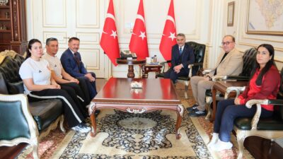 Yozgat Valisi Mehmet Ali Özkan, Trabzon’da düzenlenen U23 Kadınlar Güreş