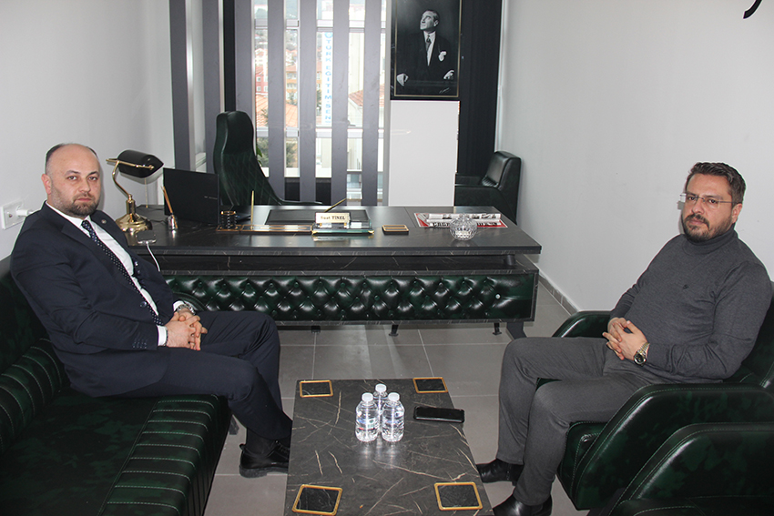 Sarıkaya Belediyesi Belediye Başkan Yardımcısı Salih Altıntaş, Yozgat basınında gerçekleştirilen