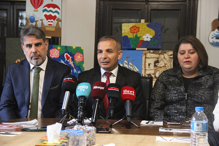 Yeşilay Yozgat Şube Başkanı Abdullah Ceylan, düzenlediği basın toplantısında 2025