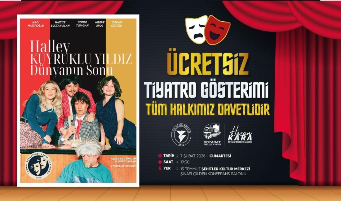 Yozgat Belediyesi Şehir Tiyatrosu, Yozgat’ta kapalı gişe sahnelenerek büyük beğeni