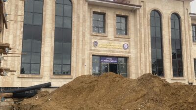 Yozgat Valiliği, Çekerek ilçesinde yapımı devam eden İlçe Emniyet Müdürlüğü