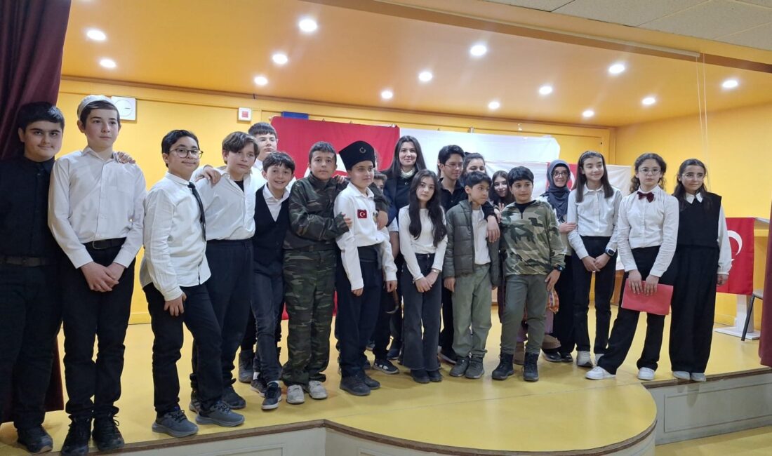 Yozgat Fatma Temel Turhan Ortaokulu’nda, 12 Mart İstiklal Marşı’nın Kabulü