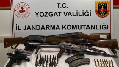 Yozgat İl Jandarma Komutanlığı ekiplerince yürütülen çalışmalar kapsamında gerçekleştirilen operasyonda