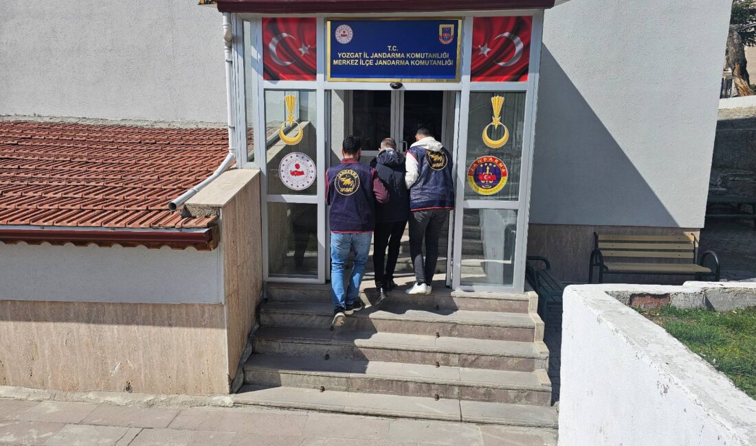 Yozgat İl Jandarma Komutanlığı sorumluluk sahasında, aranan şahısların yakalanmasına yönelik
