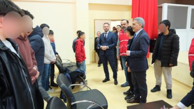Türk Kızılay Yozgat Şubesi tarafından Çocuk Evleri Sitesi’nde kalan çocuklara