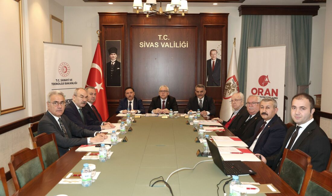 Orta Anadolu Kalkınma Ajansı (ORAN) Yönetim Kurulu toplantısını Sivas Valiliği