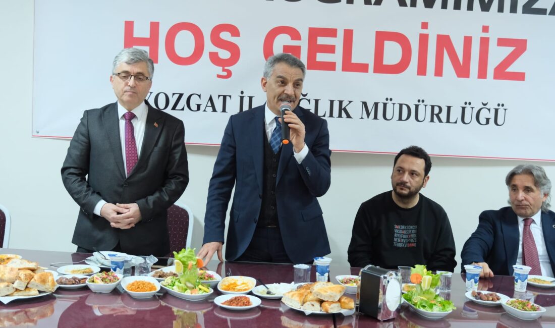 Yozgat Valisi Mehmet Ali Özkan, İl Sağlık Müdürlüğü tarafından düzenlenen