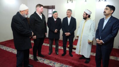 Yozgat Valisi Mehmet Ali Özkan, beraberinde Yozgat Cumhuriyet Başsavcısı Enes