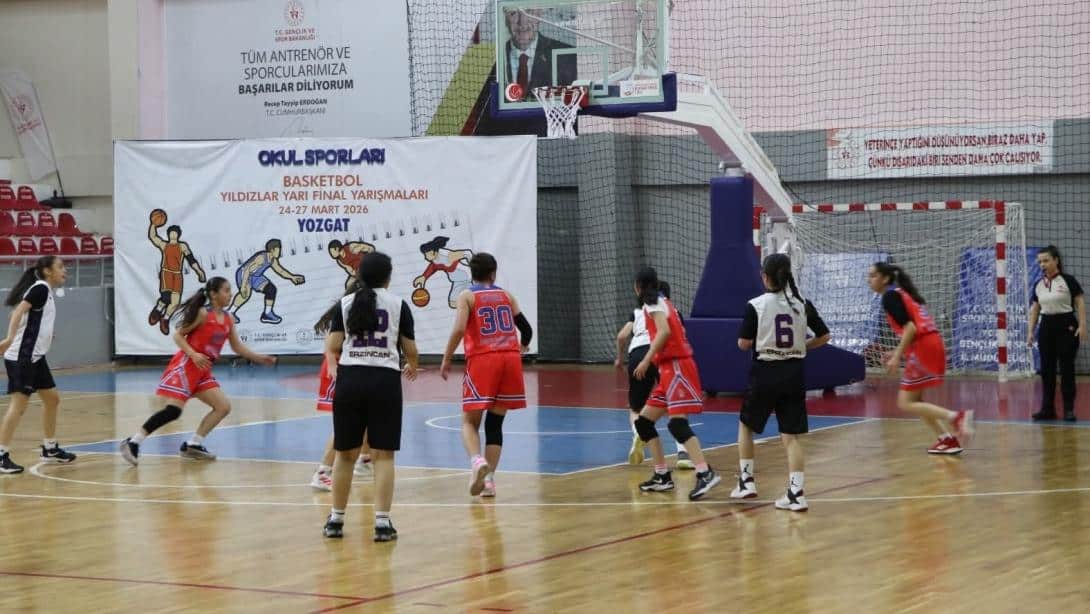 Yozgat İl Milli Eğitim Müdürlüğü, geleceğin yıldız basketbolcularını ağırlamanın gururunu