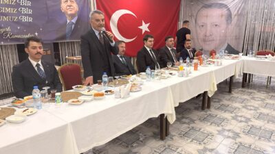 Yozgat OSB iş insanları, Yerköy Belediyesi’nin düzenlediği iftar programında bir