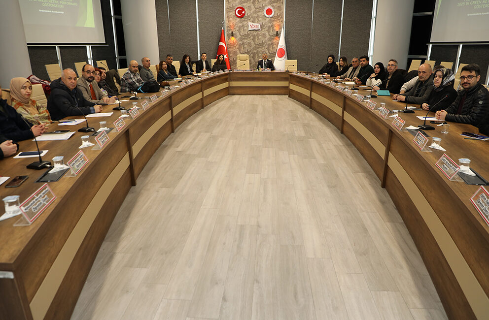 Yozgat Bozok Üniversitesi, sürdürülebilirlik ve kurumsal veri yönetimi alanlarında önemli