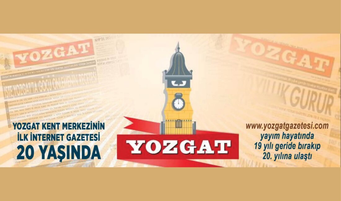 Yozgat basınının köklü ve saygın yayın organlarından YOZGAT Gazetesi, internet