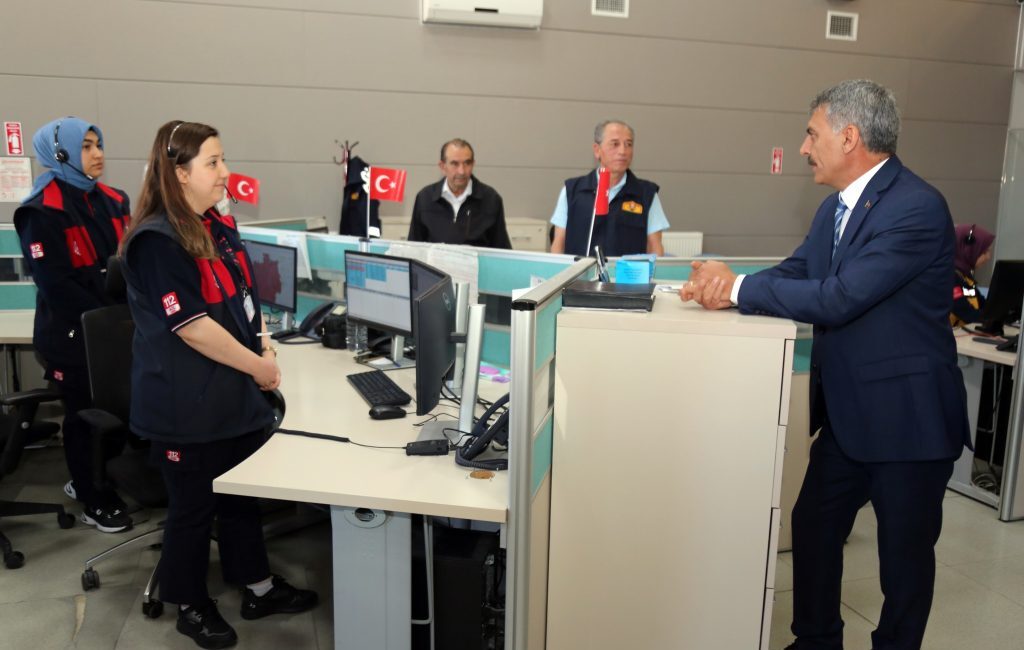 Yozgat’ta 112 Acil Çağrı Merkezi, 2026 yılı Ramazan ayında yoğun
