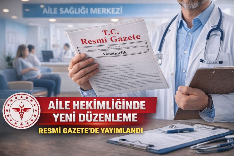 Aile Hekimliği Uygulama Yönetmeliği’nde yapılan kapsamlı değişiklikler Resmî Gazete’de yayımlanarak