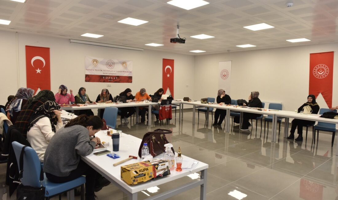 Yozgat Aile ve Sosyal Hizmetler İl Müdürlüğü tarafından “Sanata Teşvik