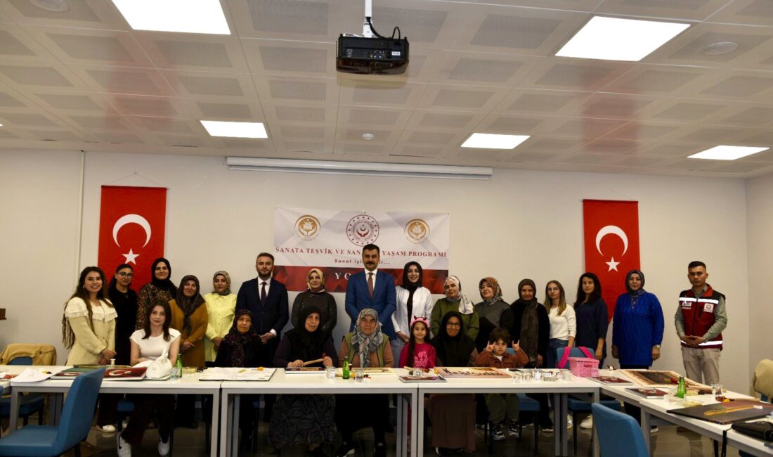 Yozgat Aile ve Sosyal Hizmetler İl Müdürlüğü tarafından yürütülen “Sanata
